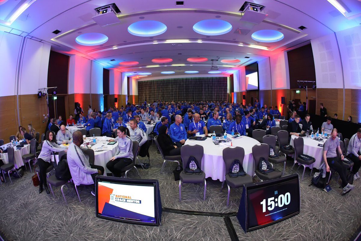 jkempy91's tweet photo. Great to see over 300 of our FA Coach Mentors attend the National Coach Mentor Development Days at St George's Park this weekend. Proud to be part of a programme that is having such a big impact on grassroots football. https://t.co/PvNcc4AwtL