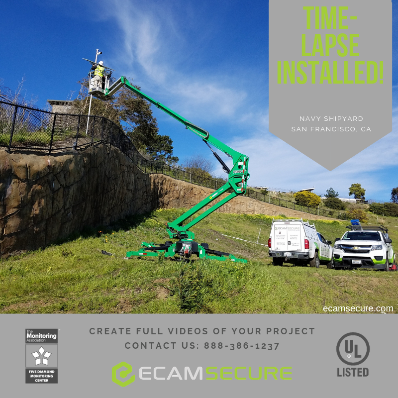 Looking to create a #timelapse video for your project? Call us today so we can quickly install on your site. Contact or visit for more information: bit.ly/2J7tRGu

#timelapse #monitoring #progress #video #ecamsecure #technology #marketing