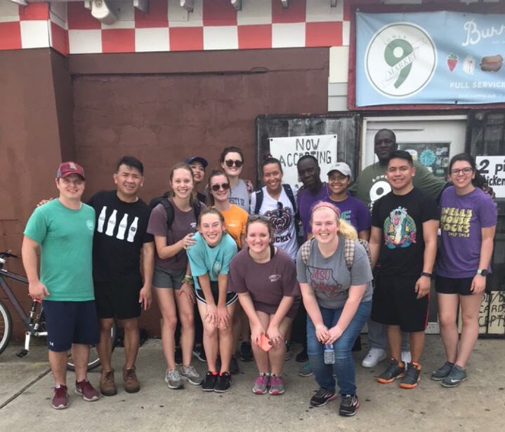 Volunteered with Garden on Mars &amp; visited Burnell’s 9th Ward Market! #averagepeople #aboveaveragedreams