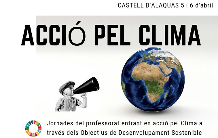 ElisGimGom's tweet photo. Ja tenim les Jornades d'ACCIÓ  PEL CLIMA #ODS13 Sensibilització per a classe, per utilitzar en l'aprenentage de les competències del nostre alumnat! El tema ELS   interessa #StrikeForClimate MIRA PROGRAMACIÓ i apunta't! https://t.co/BmUXMqgk3t @Martamuciano @marzurr @juanfratic https://t.co/ht7mqFjQI5