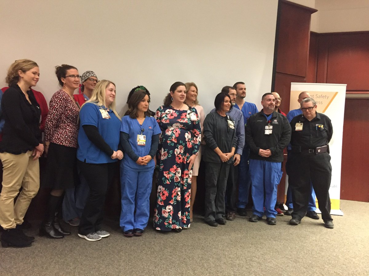 k_mill83's tweet photo. Riley team members who were nominated or received awards at the patient safety awards ceremony for patient safety awareness week. Great examples of how we work together to provide safe, quality care to our patients. @IUHealthTeam #PSAW19 #IUHWAY https://t.co/D6rdOI1N0S
