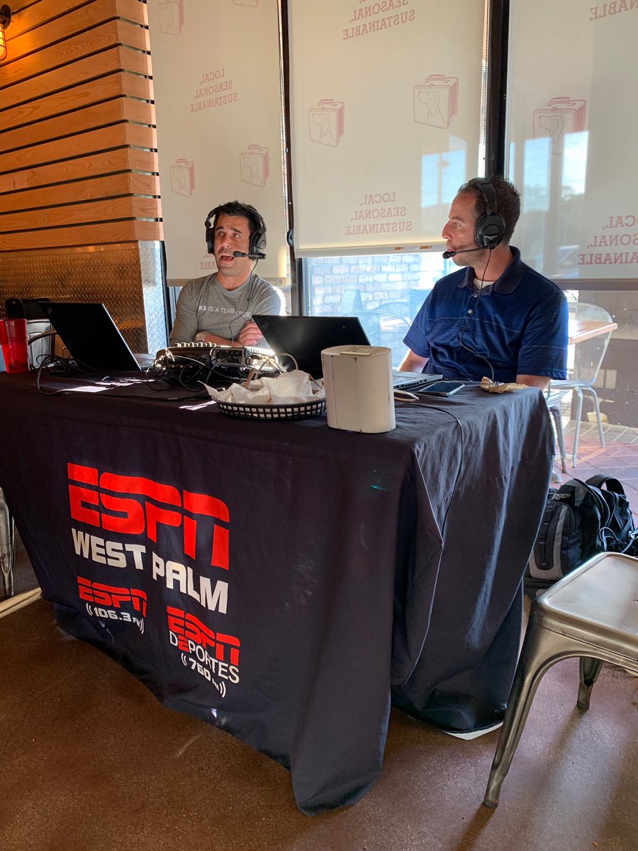 ESPNWestPalm's tweet image. We are 4 weeks away from the grandest event of them all, @WrestleMania ! We’re breaking down Fastlane and all of the storylines leading up to it. Swing on by to @TuckerDukesBoca to enjoy #ManMonday and talk with us!
