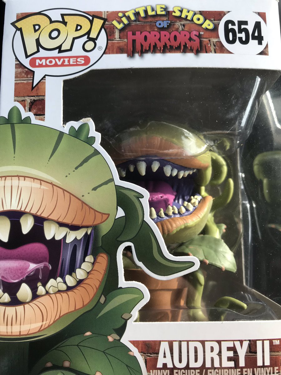 BakerRLMS's tweet photo. Mentioned months ago to my @RockLakeMiddle students that this was a favorite movie of mine... Got this gift today.  Our students rock.  #Littleshop; #FeedMe https://t.co/cquwS6P5lk
