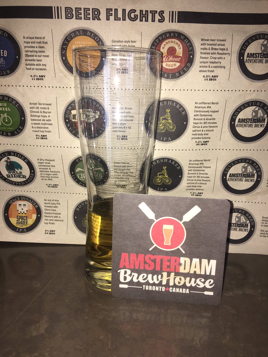 forevergame6's tweet image. Sitting here with @bmercercpa at the @amsterdambeer talking to Trent, the greatest bartender of all time. Perfect way to grab a bite and a drink before the @MapleLeafs game vs the lightning #beeroclock #Barside #topnotch #3speed