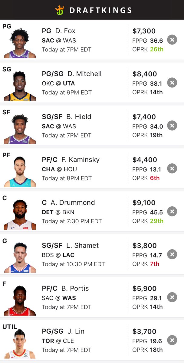 FreeNightly's tweet image. Tonight’s lineup!