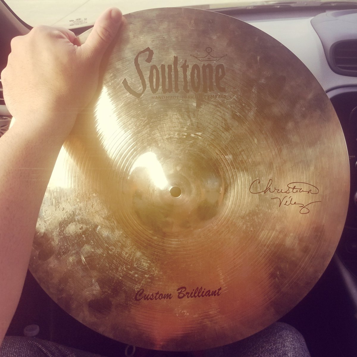 The best way to head to a gig! 

La mejor manera de ir a un evento! 

Photo courtesy of: Christian Vélez <a href="/chrispercusion/">Christian Vélez</a> 

<a href="/SoultoneCymbals/">Soultone Cymbals ®️</a>