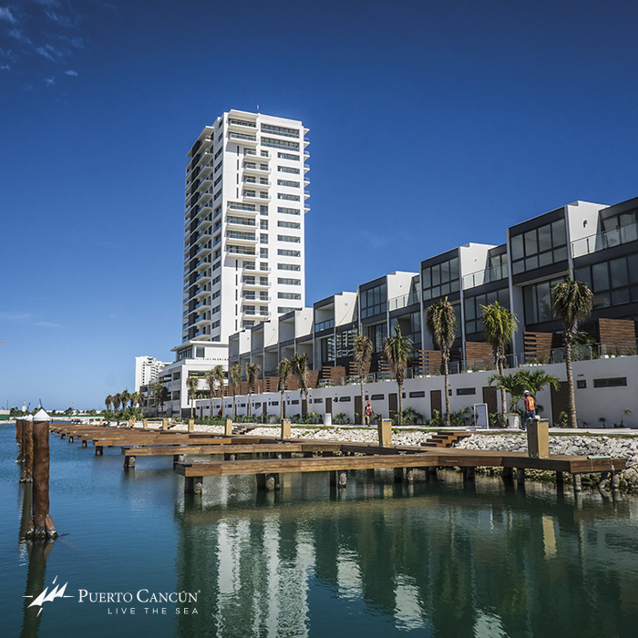 Disfruta de nuestros cómodos y atractivos #CanalHomes, con los mejores acabados y arquitectura de vanguardia. #PuertoCancun