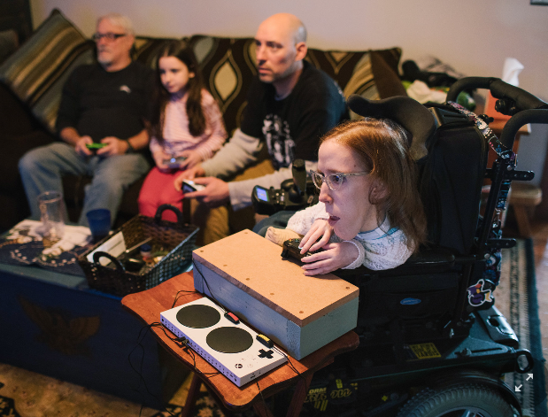 WeAreFello's tweet photo. Good News!  Adaptive Video Game Controllers Open Worlds for Gamers With Disabilities.  Gaming is so important to so many, and @Microsoft is leading the way to make it accessible to everyone!

https://t.co/5eElXaRp2n

#TheArcCCR #Microsoft #XBOX #gaming https://t.co/gJ68Kpxu5K