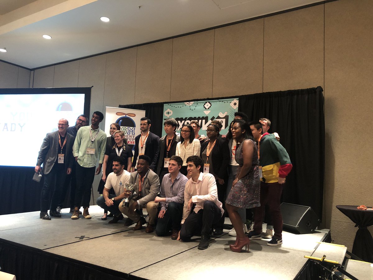 Winners! First place: worksense second place: suna breakfast 
Third place: resonado