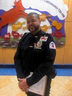 nyphospital's tweet image. When a pediatric patient at #NYP grew increasingly agitated during a recent visit, security officer Alddy Cruz came in on his day off to help calm his nerves. This #PSAW we are proud to recognize team members like Officer Cruz, who go above and beyond for our patients every day.