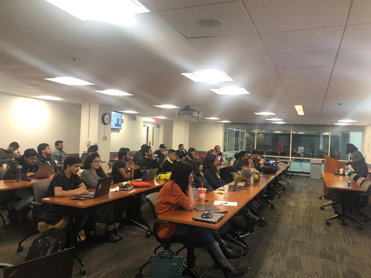 INFORMSNEU's tweet photo. We had a really great session on "Visualization with R tutorial“ today taught by postdoc fellow Dr. @KylieArielBemis. Thank you to all participants today! #informsneu #visualization https://t.co/VhILZeaptr