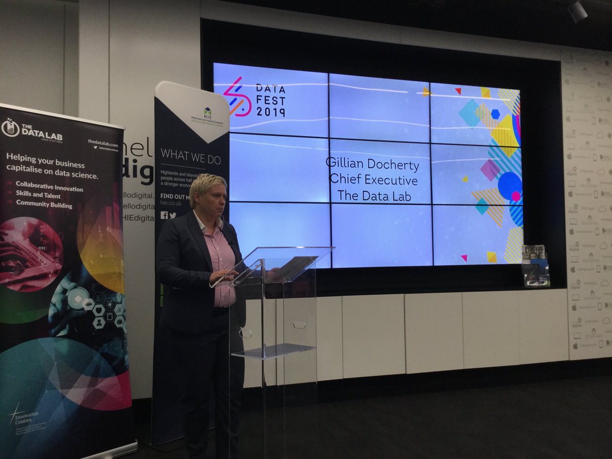 steuhi's tweet image. We’re delighted to be working with ⁦⁦@GillianDoc⁩ and the ⁦@DataLabScotland⁩ as we shape our plans for new curriculum in Data Science at UHI. #DataFest19 #DataTogether