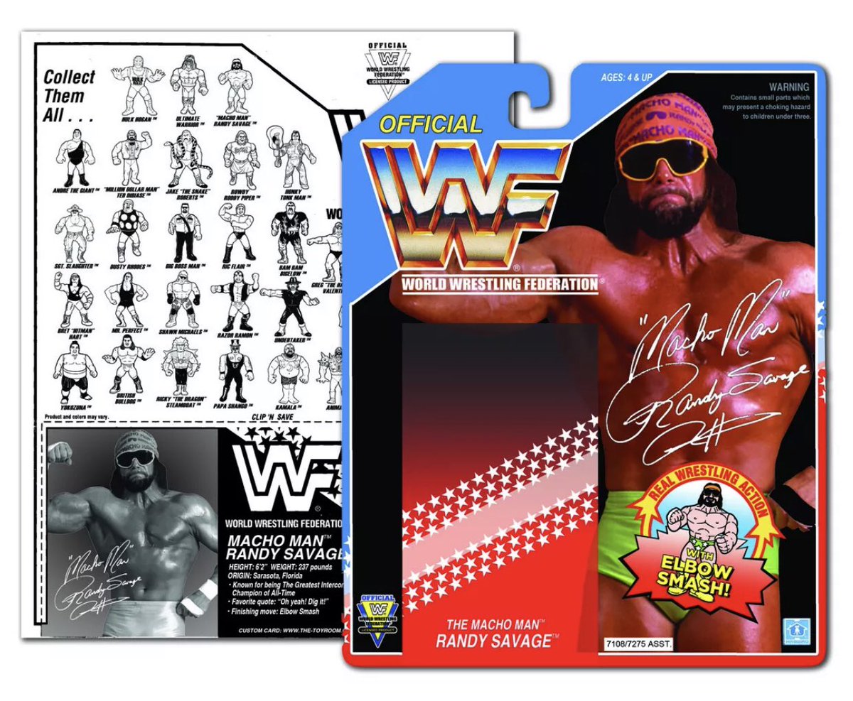 TheToyroom's tweet photo. Oh Yeah! #MachoMadnessMonday!
WWF Retro Cards
#WWF #WWFRetro #WWERetro #OldSchoolWWF #MachoMan #MachoManRandySavage #WWEMattel #WWEHasbro https://t.co/y7oC7FjKey