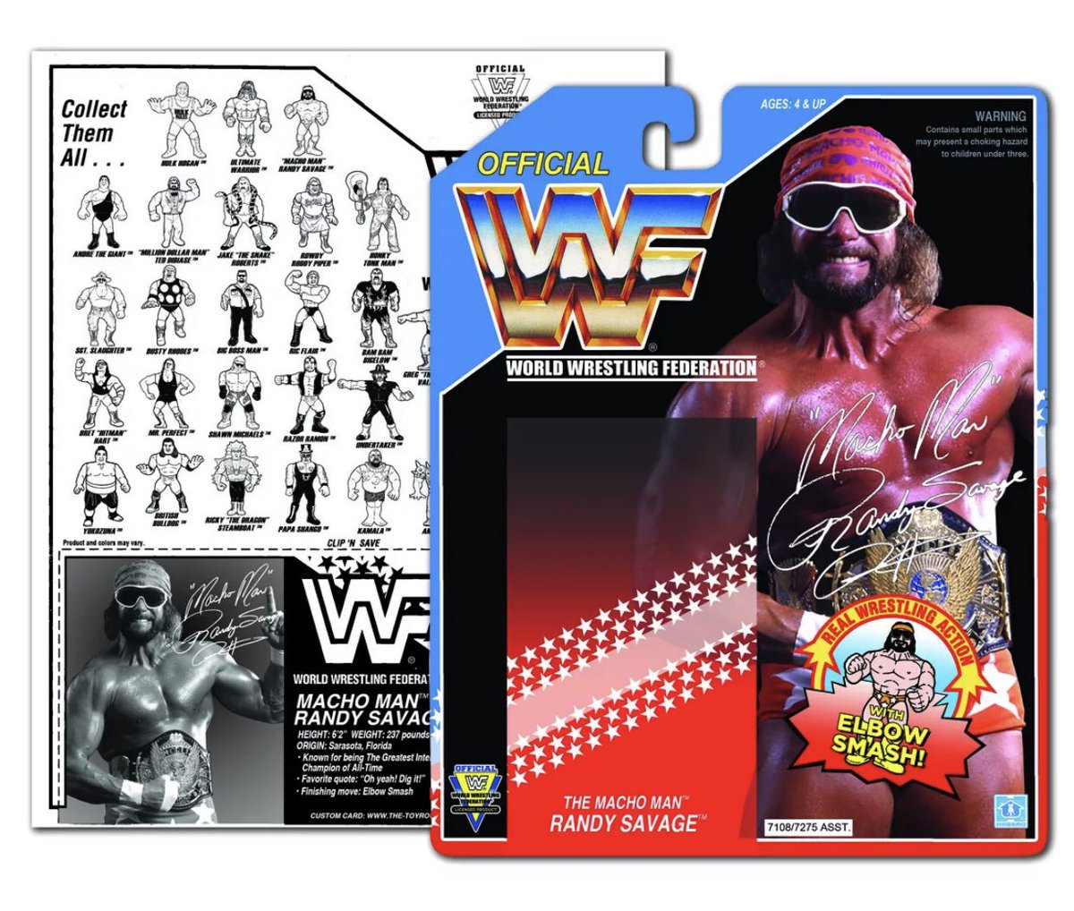 TheToyroom's tweet photo. Oh Yeah! #MachoMadnessMonday!
WWF Retro Cards
#WWF #WWFRetro #WWERetro #OldSchoolWWF #MachoMan #MachoManRandySavage #WWEMattel #WWEHasbro https://t.co/y7oC7FjKey