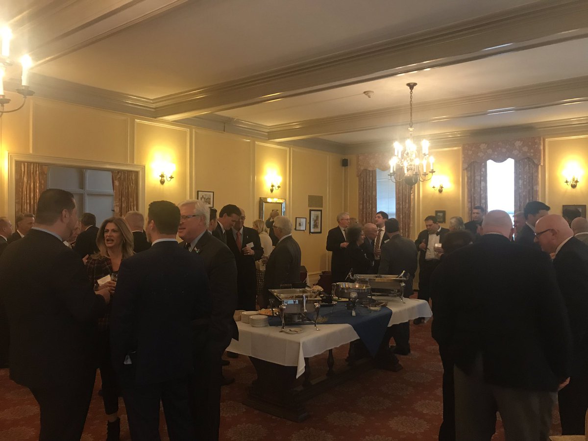 cpnys's tweet photo. Pleased to honor our J. Daniel Mahoney Award recipients - Ulster County Chairman Jack Hayes and Suffolk County and Vice Chairman Frank Tinari at our 2019 Legislative Reception. 

#conservativeparty #newyorkconservatives #cpnys https://t.co/6QeyGS2raY