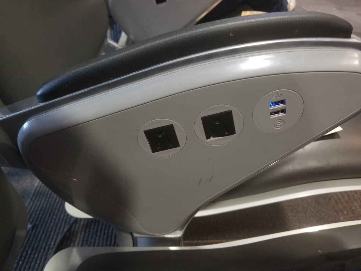PamFarrel's tweet photo. Bless you! Thank you @SouthwestAir for all these digital plug ins in waiting area in San Diego! So helpful! #grear #CustomerService https://t.co/v5t0Cd9h8e