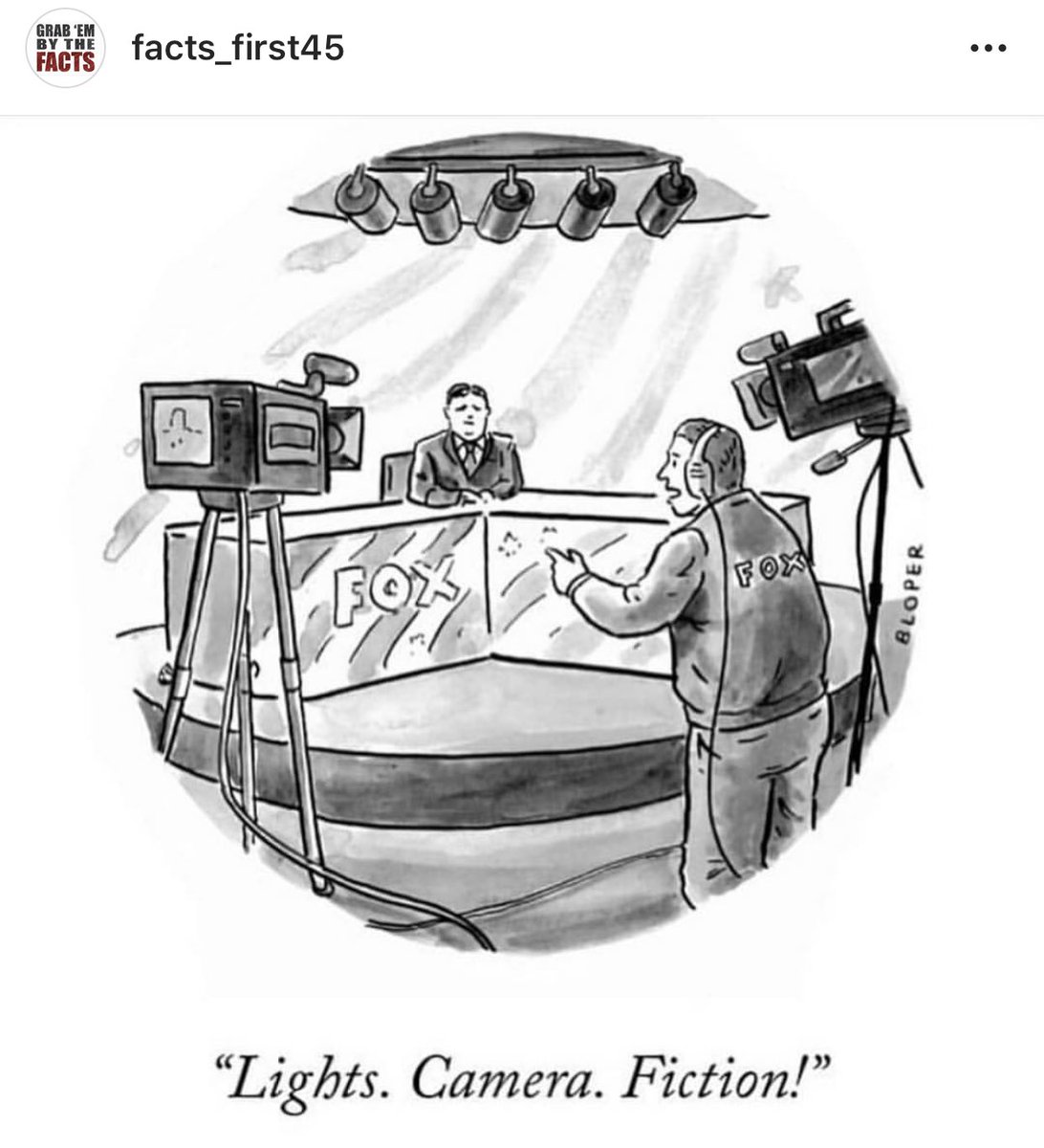 AntiRacism4Eva's tweet photo. @FoxNews @foxnewspolitics “Lights, Camera, FICTION!” #PropagandaOutlet https://t.co/UEB8azx2VH