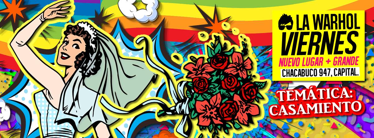 LaWarhol's tweet photo. Este VIERNES tenemos Temática: CASAMIENTO 💒👰💍 Queremos NOVIXS para dar el "SÍ, QUIERO" a la FIESTA! 💐🤵 📢 Venimos de FIESTÓN en FIESTÓN en #LaWarhol 🔥  TODOS LOS VIERNES en nuestro nuevo LUGAR + GRANDE! en CHACABUCO 947, SAN TELMO 👈 
https://t.co/4ps4TVGYnQ https://t.co/Z10aoHYv3e