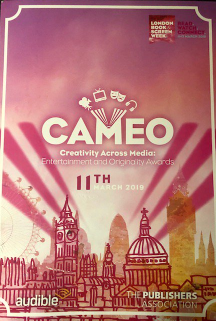 TerriPaddock's tweet photo. Some really fantastic work shortlisted, including of course in the theatre category. 

It was so nice too to bump into playwright @BeccaLenko, nominated for her screenplay for #Disobedience, based on @NaomiAllthenews' #OrangePrize winning 2006 novel. 

#CAMEOAwards #LBSW19 https://t.co/4IrLDldNqr