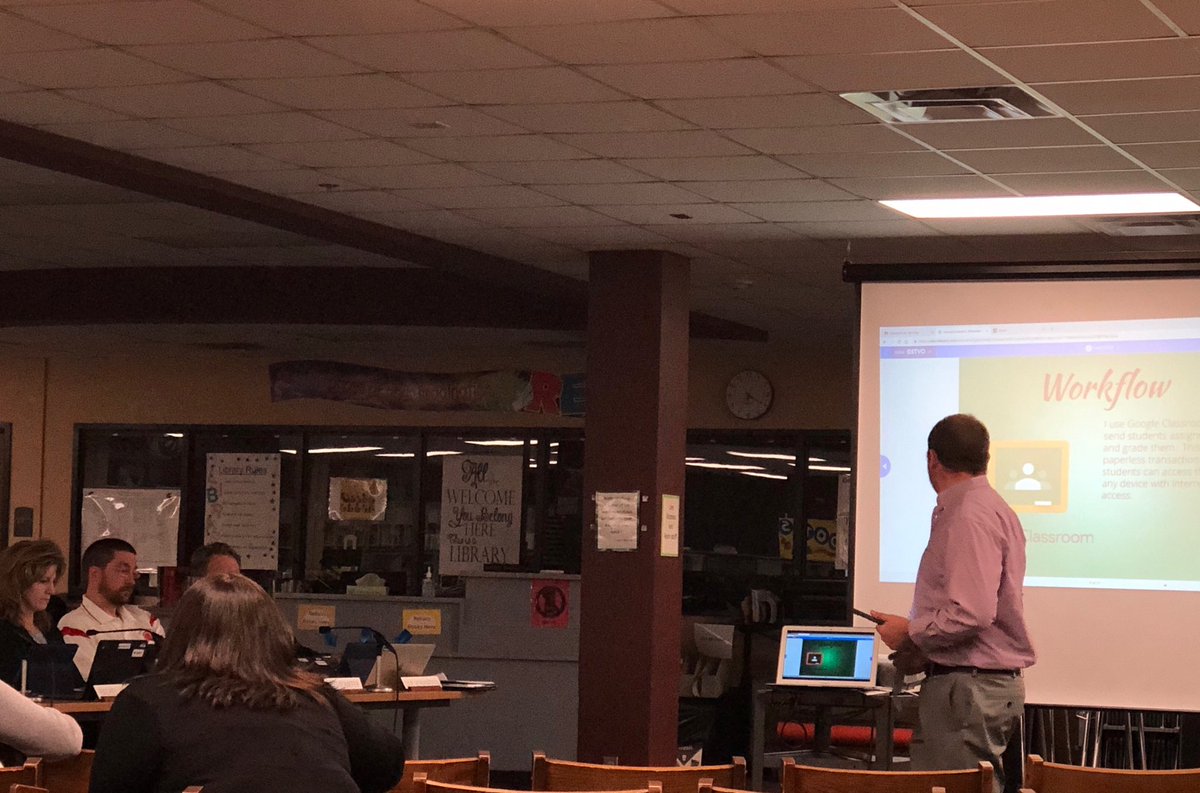 carolinemlittle's tweet photo. Excellent presentation tonight @IGHMSWalberg to the @isd199 school board on engaging students with iPads! #Inspire199 #Engage199 https://t.co/hgSVJc0LSo