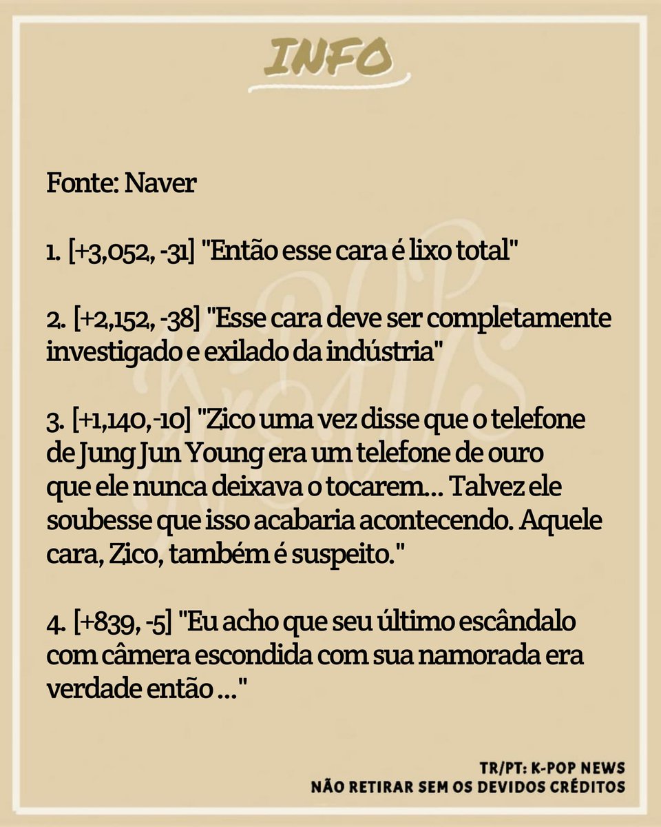 kpopnews2_'s tweet photo. #KNETIZEN • Comentários dos internautas coreanos sobre #JungJunYoung ser acusado de gravas câmeras escondidas
#Woo https://t.co/n4IPV7dtJ6