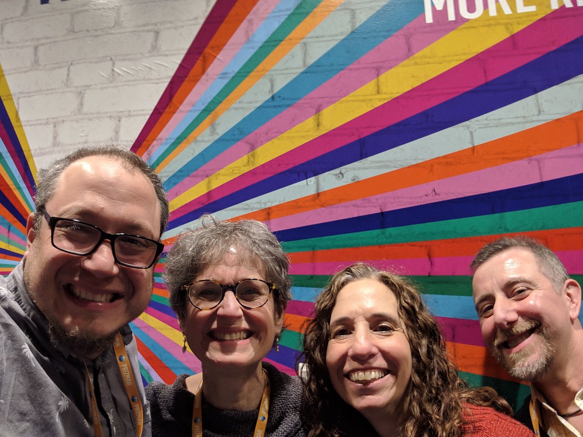 PJA Administrators learning at the Prizmah conference this week! #Limmud