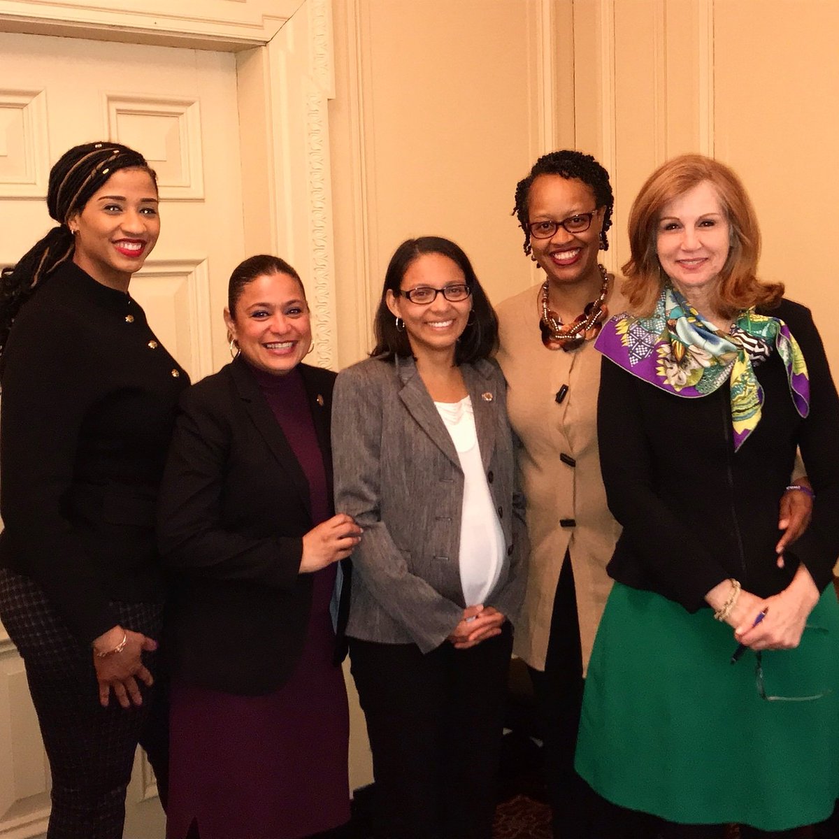 SenatorMcKnight's tweet photo. #WomenHistoryMonth: We are the NJ Women & Children Committee, led by Chairwoman @Gabby_Mosquera, Vice Chair @AswMcKnight, members @Speight4NJ @AChaparro33 & @NancyFMunoz
Working for the betterment of New Jersey! #todayssession https://t.co/n3tigk8OXZ
