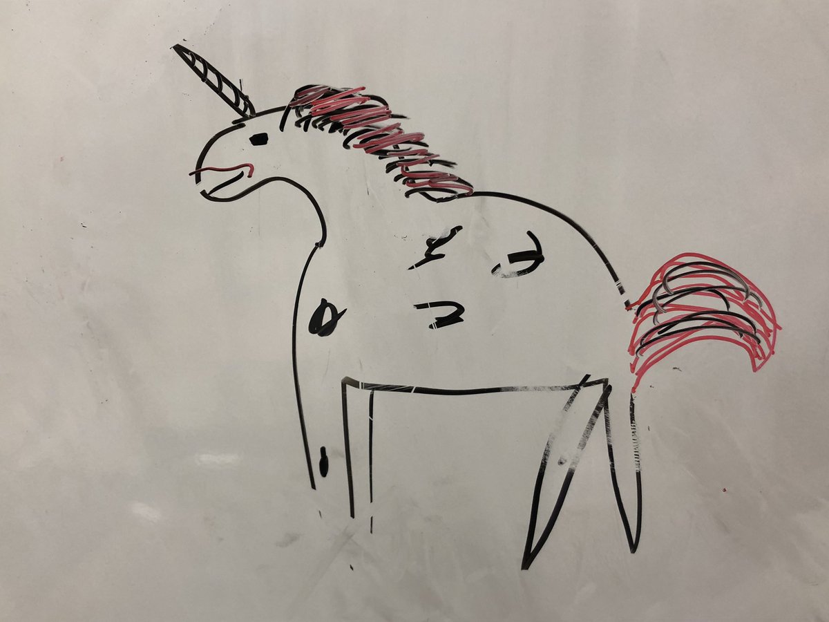 QuilliamShakes1's tweet photo. She’s beauty and she’s grace 🎶 #unicornpower #weirdwhiteboardthings https://t.co/Gr4hz1nEEx
