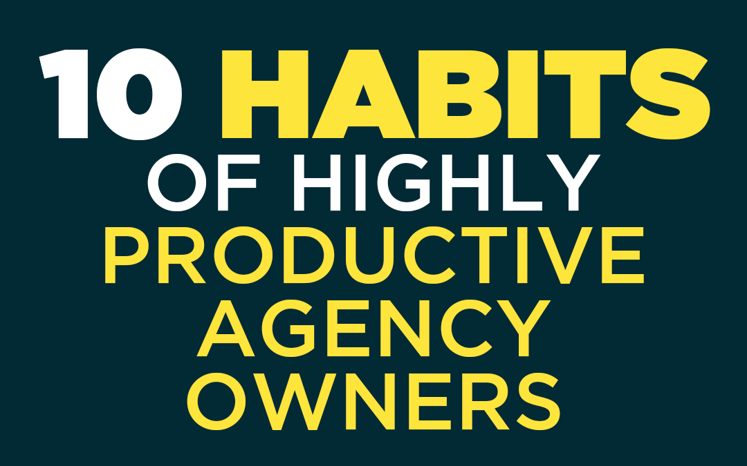 stevepyoung's tweet image. If you are starting a new agency or looking to grow your current one, here are some of the habits that highly productive agency owners incorporate in their daily lives.

buff.ly/2u23O9l

#copymasters #agencylife #agency #habits #productivitytips #productivity