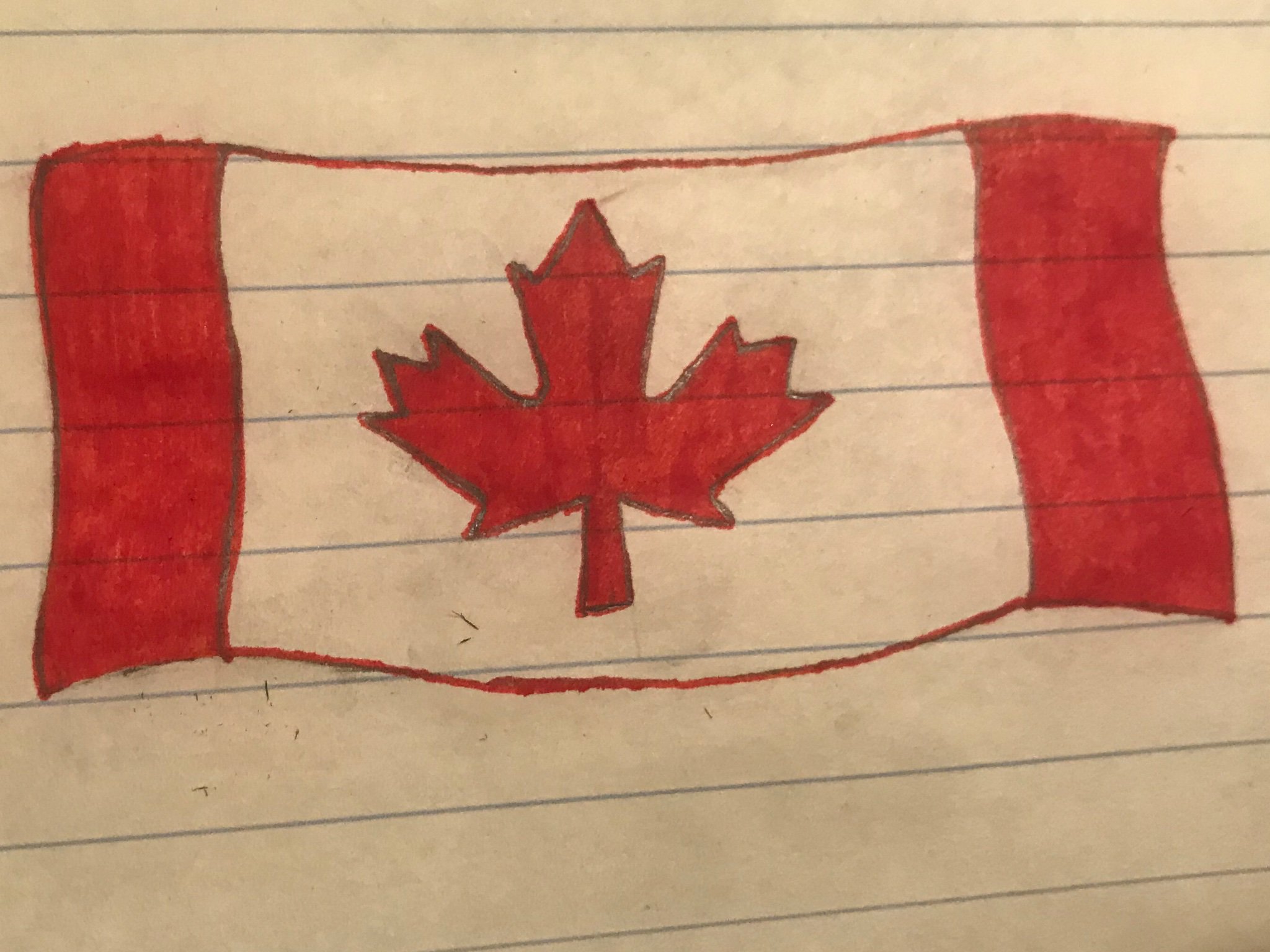 How to Draw the Canadian Flag 11 Steps with Pictures  wikiHow
