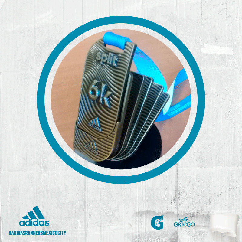 totalrunning's tweet photo. Toda conquista tiene su recompensa 🏆 y nuestros ganadores del #SPLIT6K ¡Lo saben!
Coloquen la medalla en su trofeo y ¡Disfruten su triunfo!
#adidasrunnersmexicocity https://t.co/JltgbVyUAN