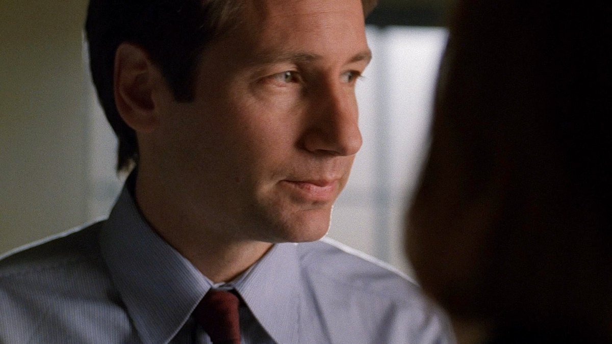 "She has a point. Mulder concedes this in frustrated silence. But that's all he concedes. Taking a new tack." #XFScriptWatch  #Milagro