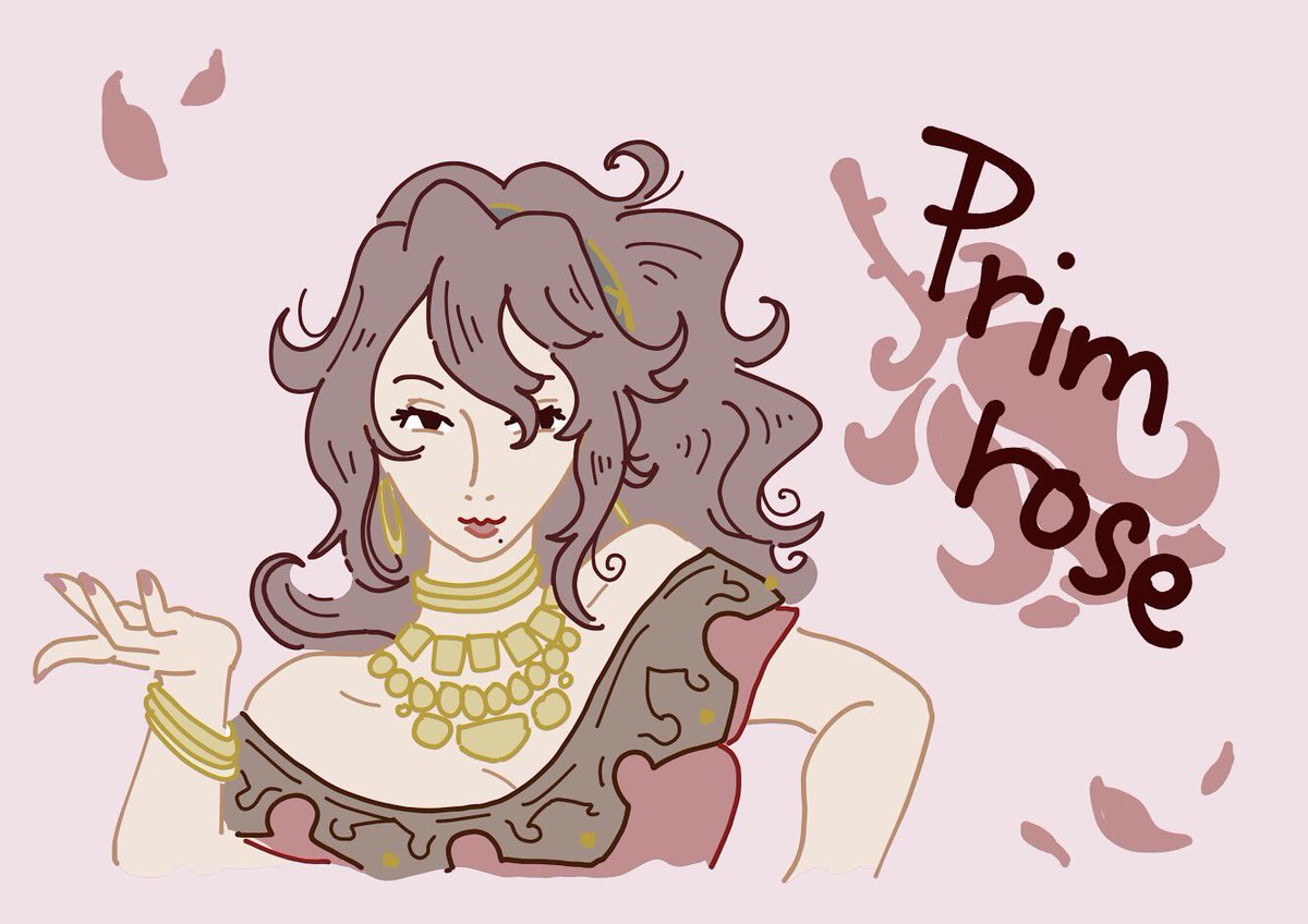 さぁの على تويتر プリムロゼも描いた 華やかな人は描くのが楽しいです オクトラキャラはどれもいいぞ オクトパストラベラー Octopathtraveler