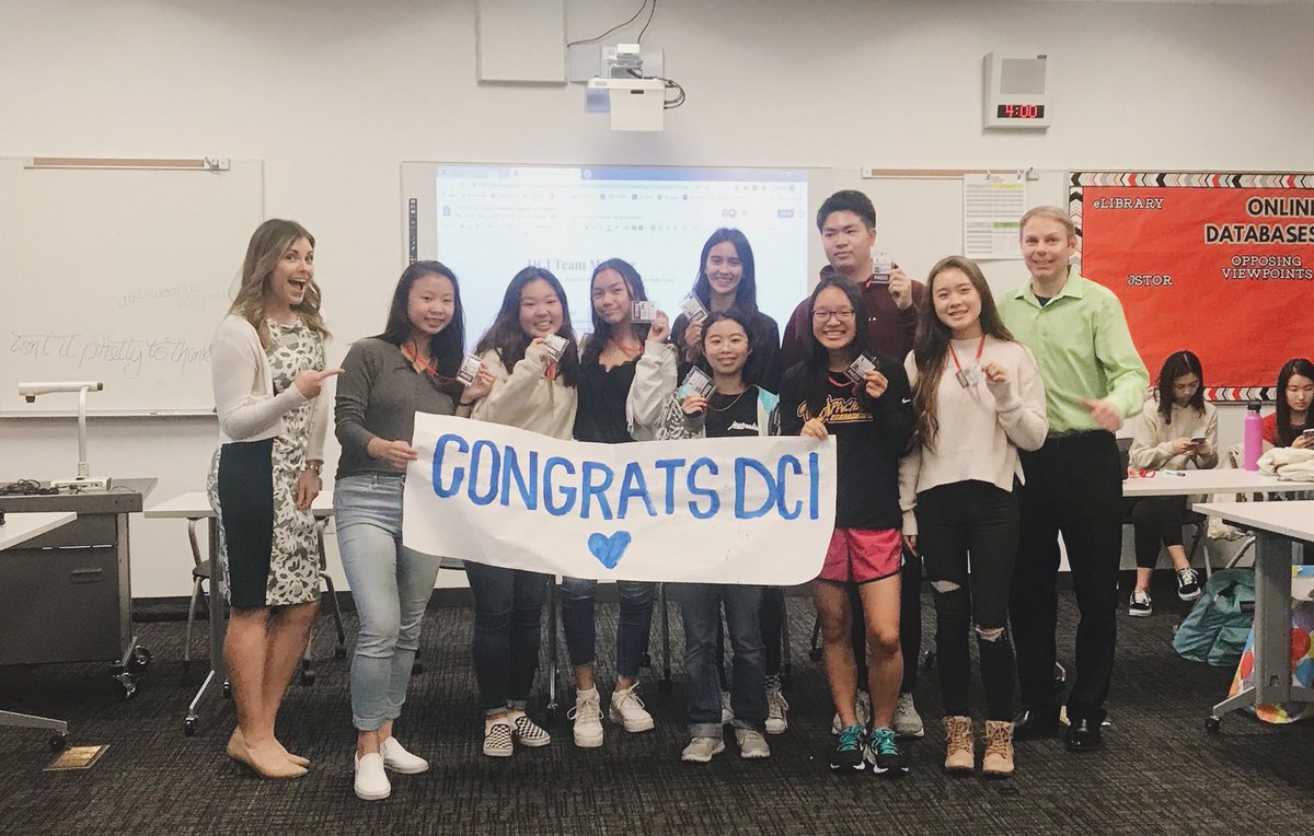 So glad to be an official DCI intern and to be a part of this TEAM! Can’t wait to   make more memories with everyone! 💛📷📝
@ArcadiaUnified #ausdDCI #ImagineInquireInspire