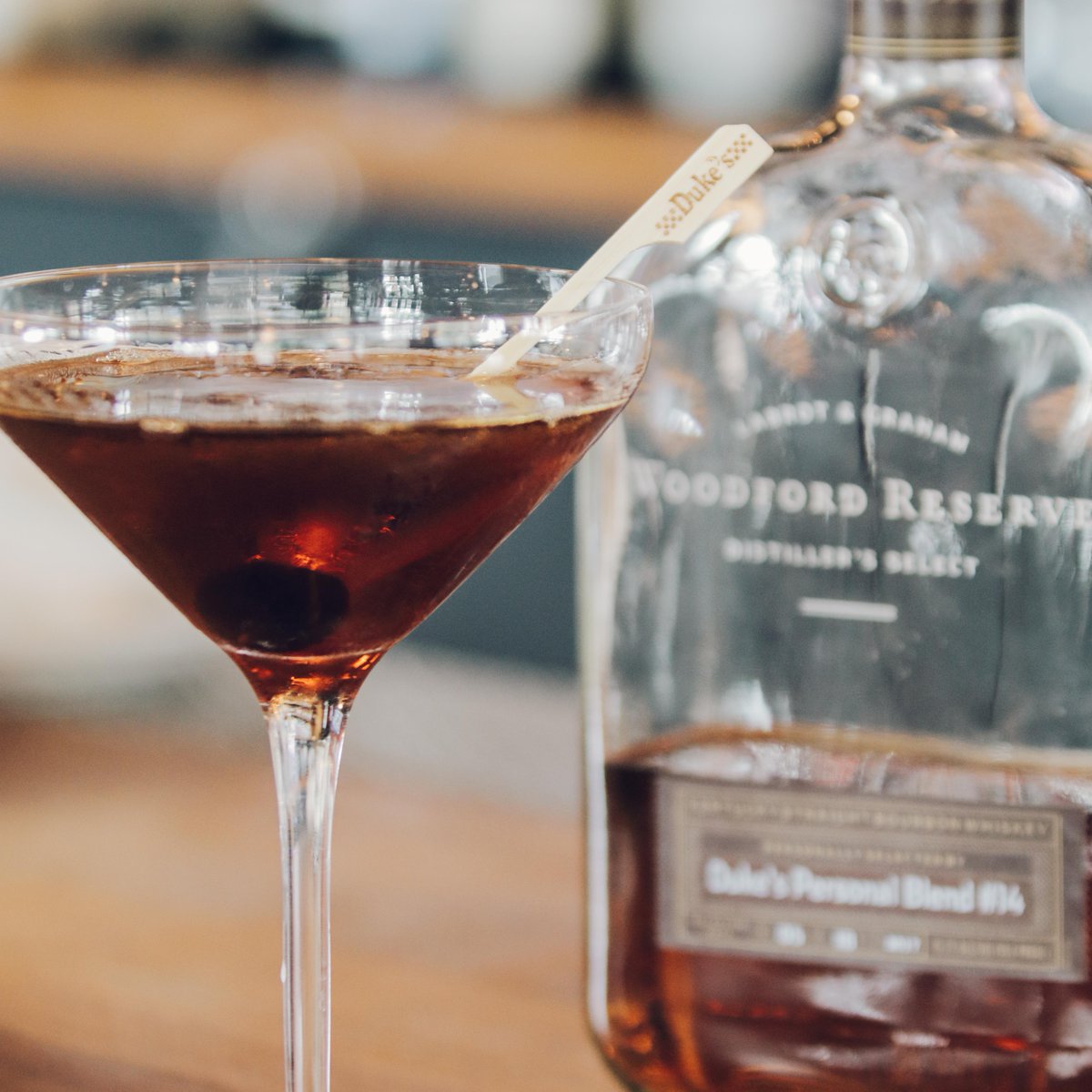 Each year, Duke heads down to Kentucky to hand select our own batch of <a href="/WoodfordReserve/">Woodford Reserve</a>. Our personal blend makes this drink one you don't want to miss!
