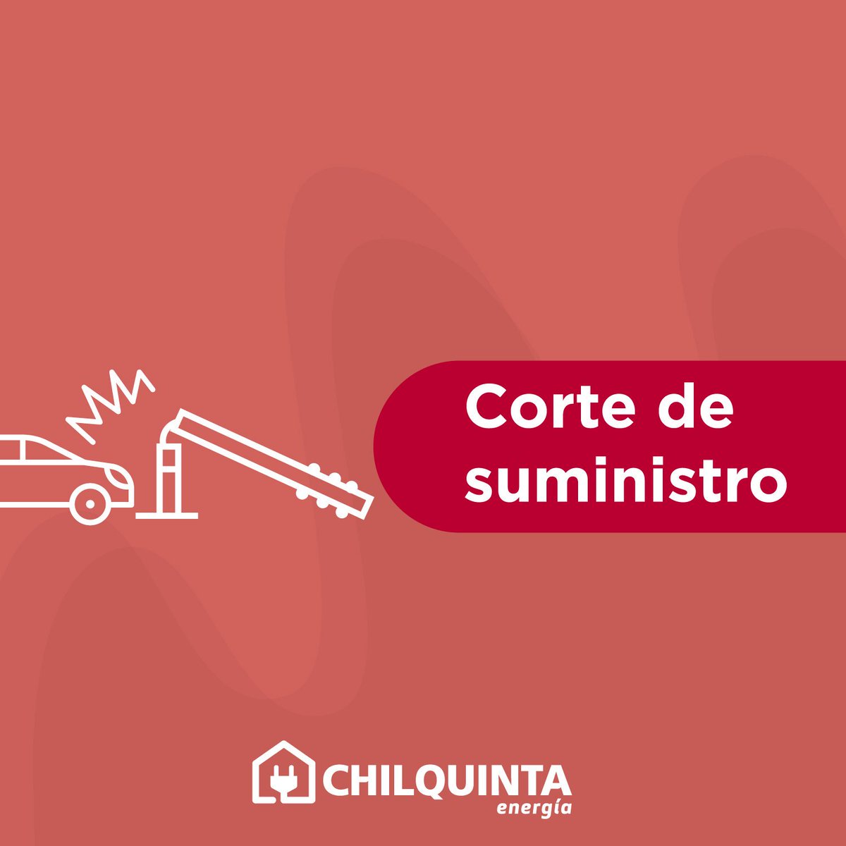 Chilquinta600's tweet photo. #ChilquintaInforma: El corte de suministro eléctrico que afecta a los hogares de #Quillota, Olmué y Limache es debido a #Postechocado. Esperamos reponer el servicio a las 00:30horas. Reiteramos el llamado a conducir con precaución. https://t.co/OOJRYr5cL3