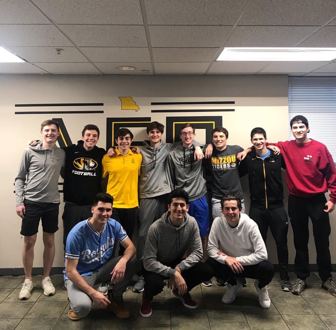 Congratulations to our 11 newly initiated brothers! Excited to see the bright future of Spring 19 in the Mu Deuteron Chapter! #brothersforlife