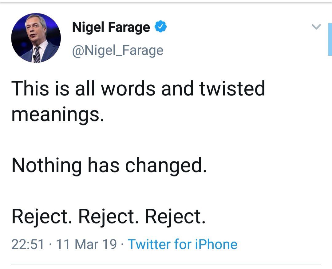 RemainerNow's tweet photo. Never thought would be saying this but #iagreewithnigel https://t.co/1jJwgOhqe2