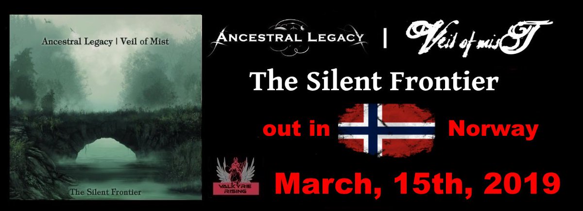 BeNeF666's tweet photo. the physical edition of #TheSilentFrontier by @AncestralLegacy &amp; @VeilOfMistOfcl  will be released in Norway on March, 15th
https://t.co/yGSszIvDB7 https://t.co/63Xa7TFHAZ