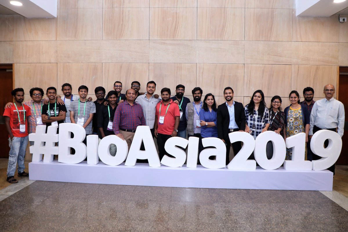 AmplifyMICE's tweet photo. Took charge for the 4th time in a row, & how! @BioAsiaOfficial, thank you for having believed in us yet again & we thoroughly enjoyed hustling all day long.
A huge shoutout to each one from the crew!
#BioAsia2019 #goAmplify #Hyderabad #VideoPartner #events https://t.co/aoHSdnGQwt