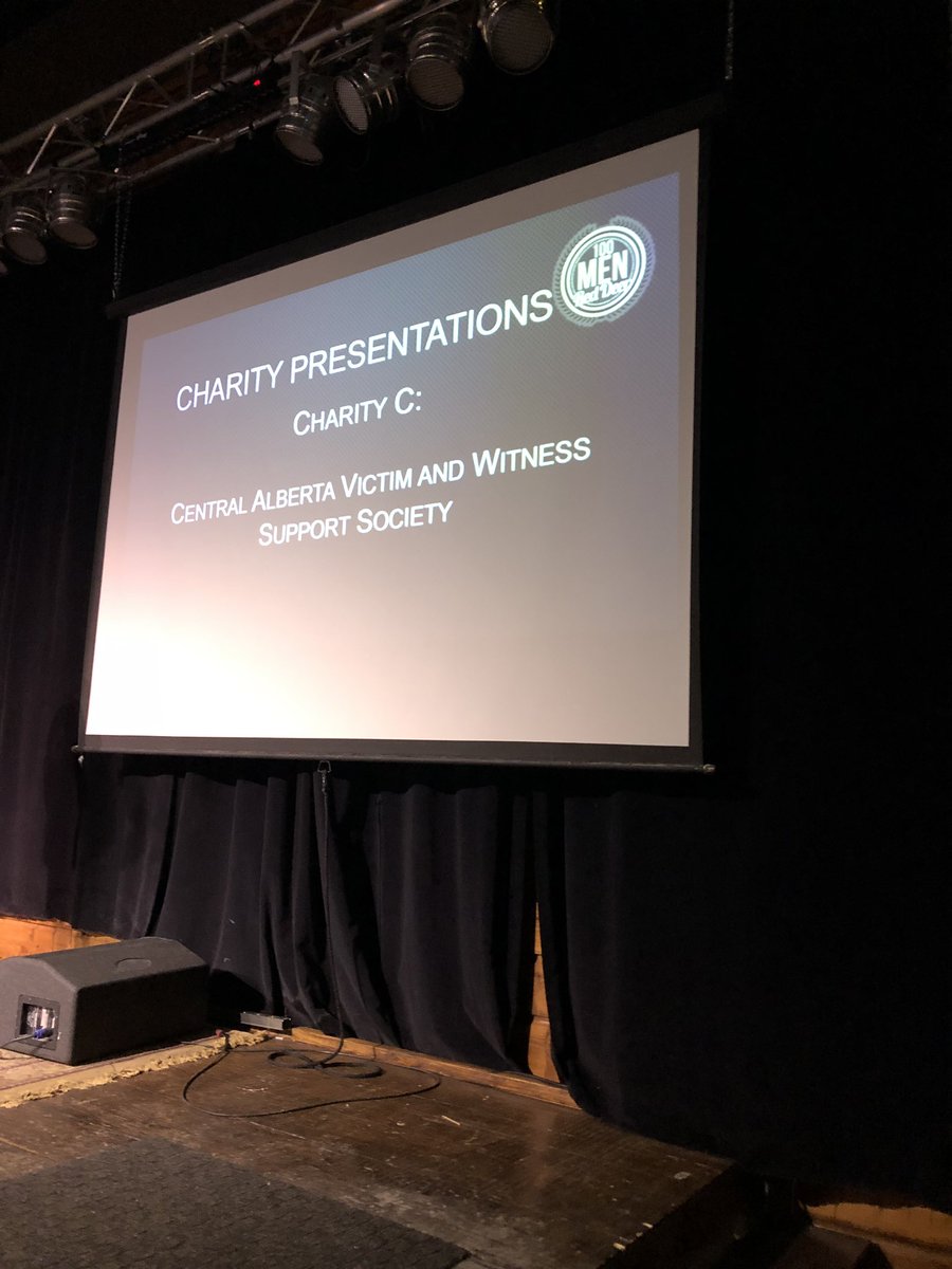 The 3rd charity to present tonight <a href="/100MenRedDeer/">100 Men Red Deer</a> is The Central Alberta Victim and Witness Support Society.