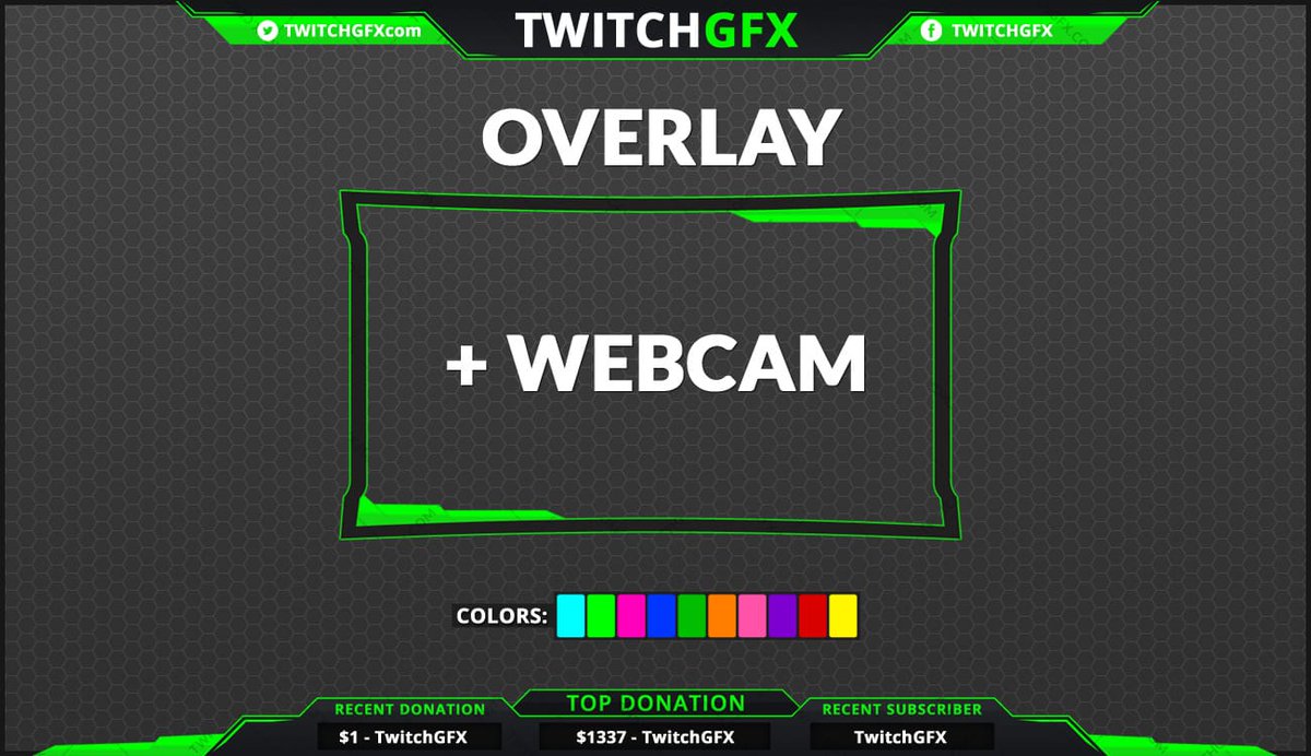 Multicolor Onyx #Twitchoverlay -> twitchgfx.com/shop/onyx-bund…

#twitch #stream #twitchgfx #twitchgraphics