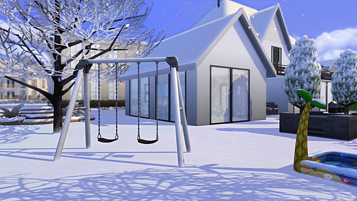 merciestelle's tweet photo. #Simarchitecture #ShowUsYourBuild #thesims #sims4 #sims #sims4crèation #simscrèation @SimsCreatorsCom @LuniverSims @TheGalleryShare Petite maison moderne sans cc du noms de En Famille disponible sur ma galerie via mon idEstelle85110 https://t.co/JMiX1yIeno