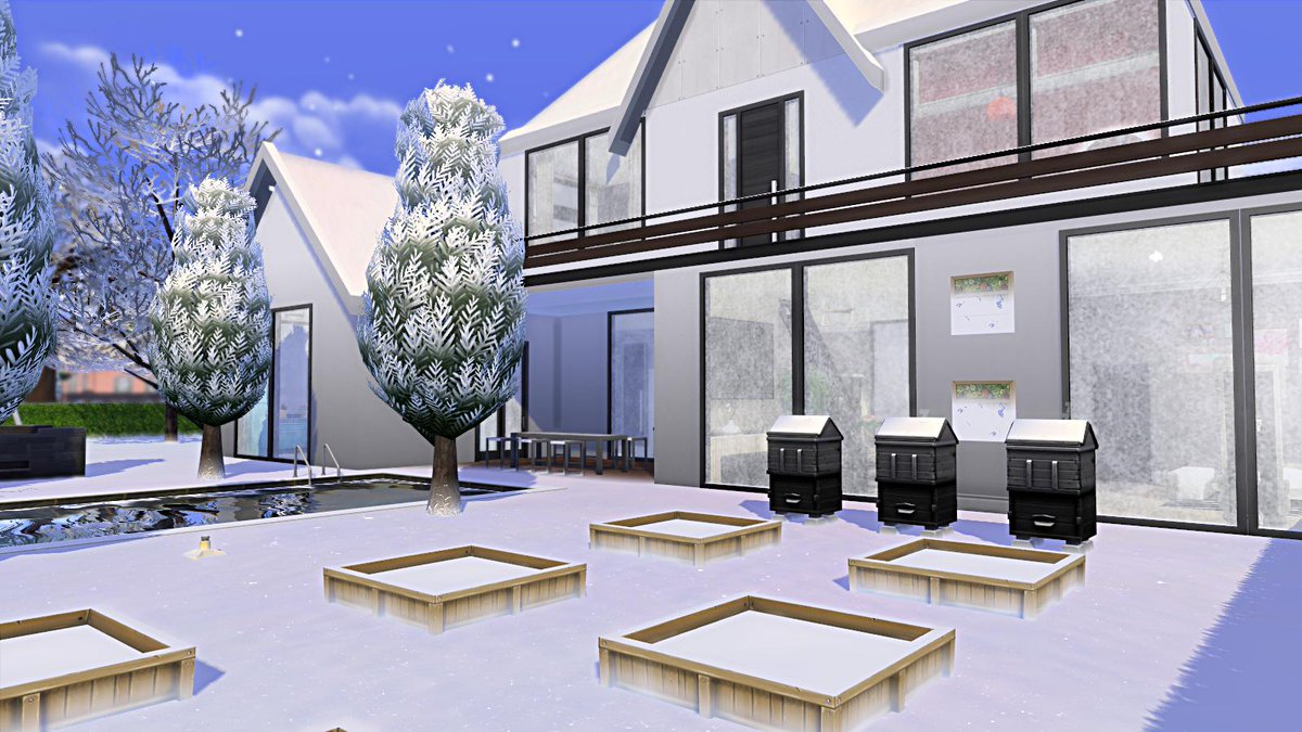 merciestelle's tweet photo. #Simarchitecture #ShowUsYourBuild #thesims #sims4 #sims #sims4crèation #simscrèation @SimsCreatorsCom @LuniverSims @TheGalleryShare Petite maison moderne sans cc du noms de En Famille disponible sur ma galerie via mon idEstelle85110 https://t.co/JMiX1yIeno