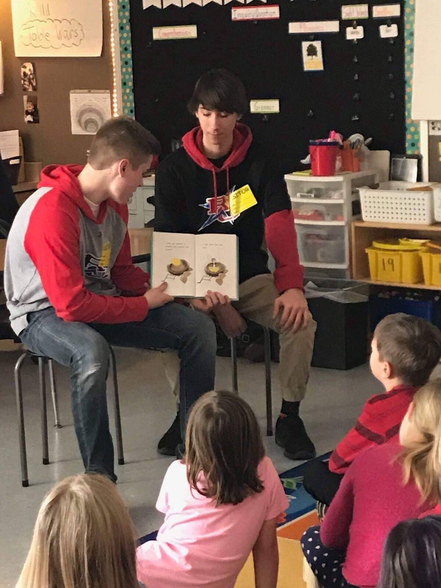 Reading Across America—- 2 more Stars reading with local elementary students