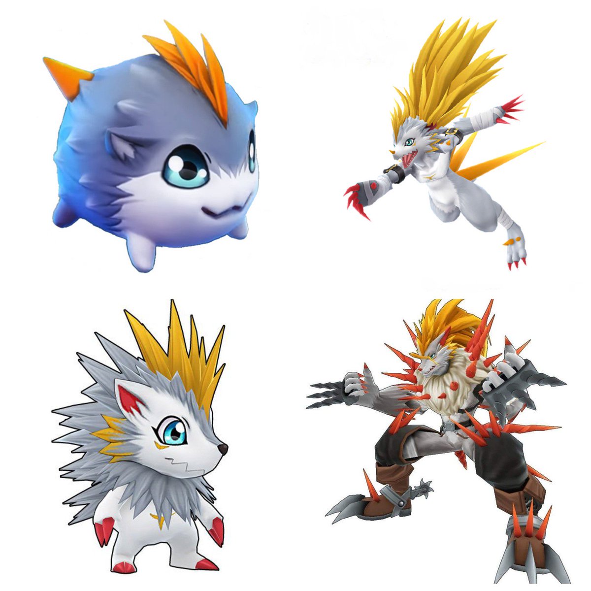 Digimon Tweets On Twitter Herissmon S Name Come From The French Word Herisson That Means Hedgehog Pusurimon S Name Come From The Japanese Word Pusupusu Wich Means Pricking Something Filmon And Stelfilmon S Name Come