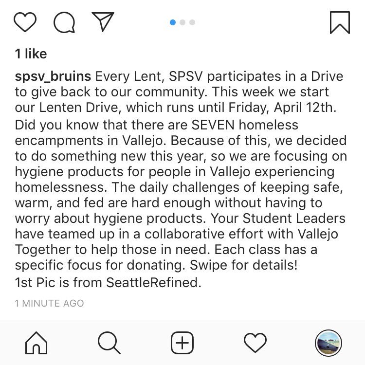 #SPSVLentenDrive2019