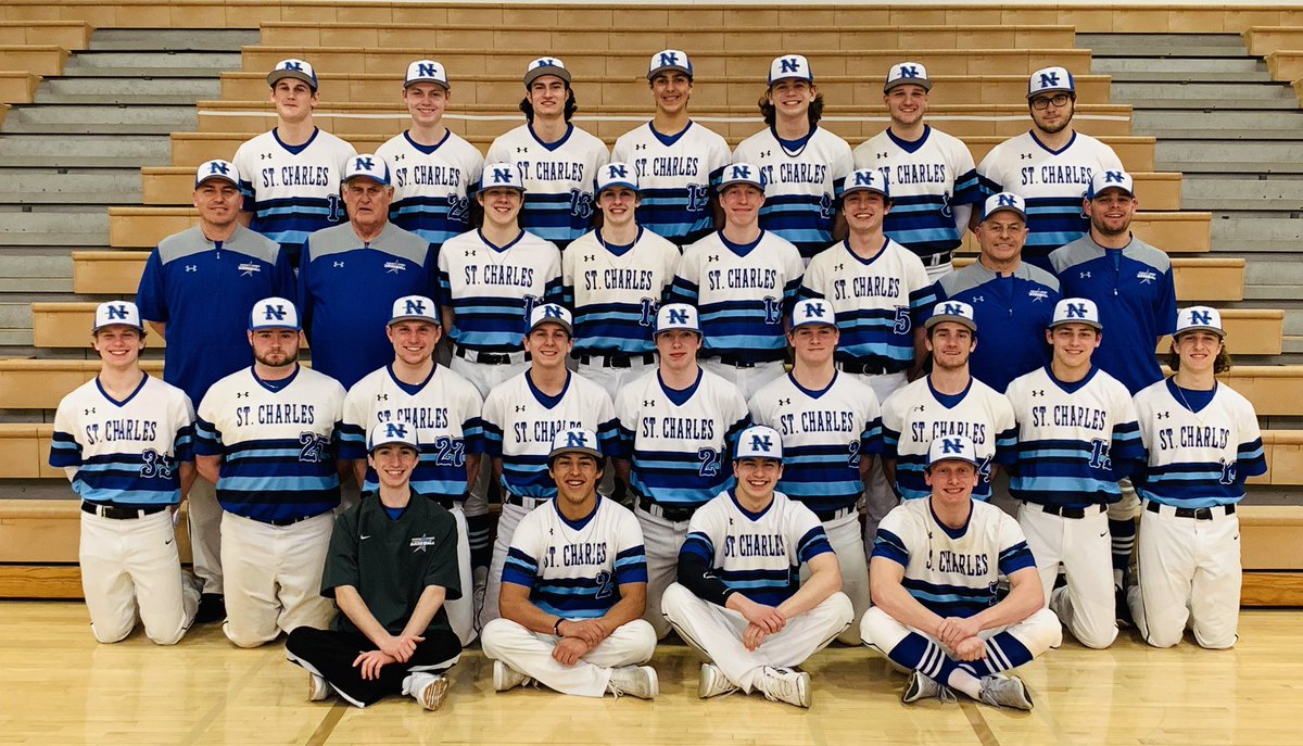 CoachTG2's tweet photo. Your 2019 North Star Varsity Baseball Team unveiled today. First a Strength session this morning then some Monday night lights on the turf. All in a days work, if you want to be a champion. 9 days until opening day and 15 days until our Spring Trip to Florida. It’s time! HD__ https://t.co/pNjwucaDVo