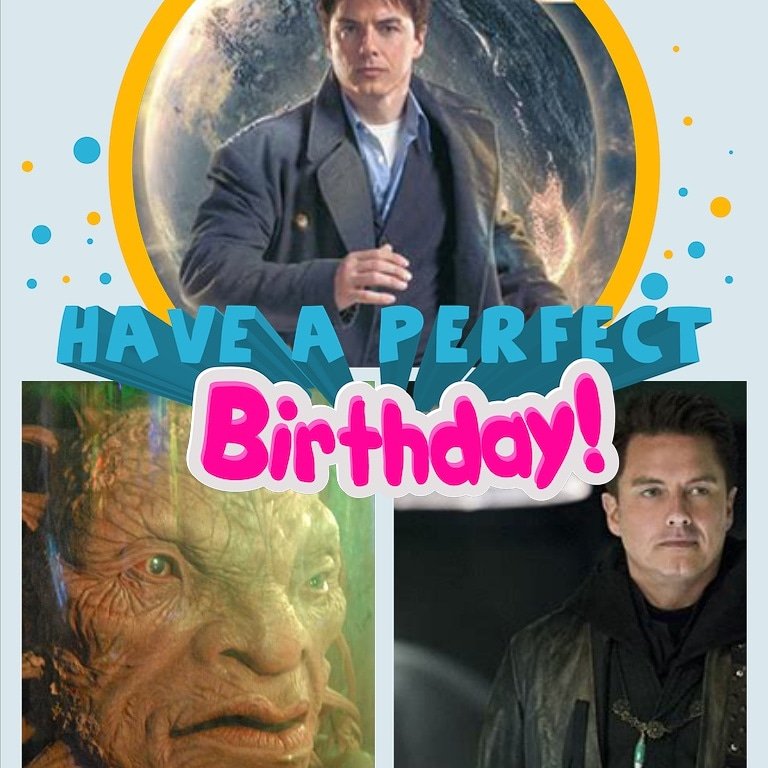 Happy birthday to John barrowman 