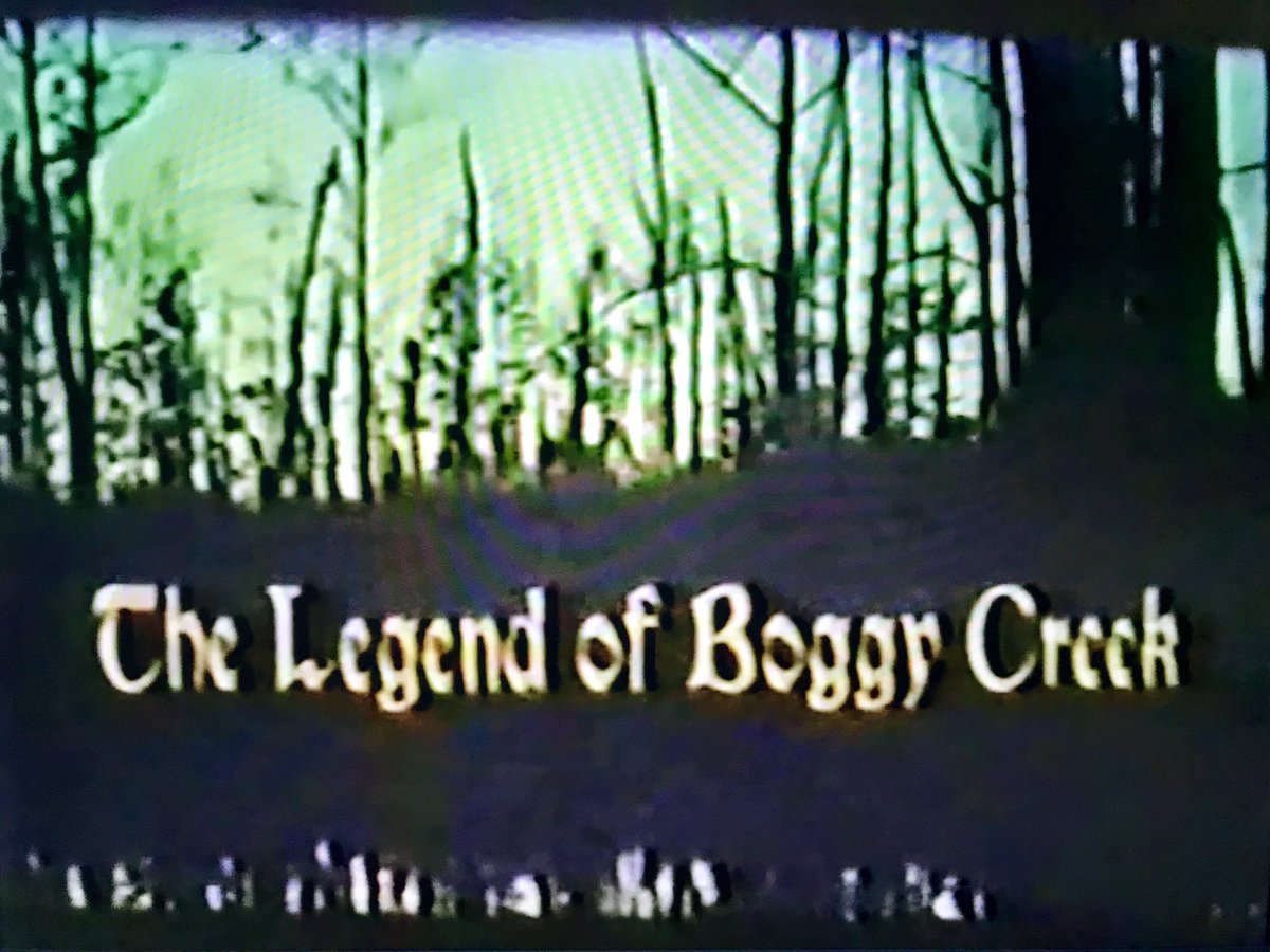 PetakovMedia's tweet photo. Rewatching one of the most classic of the classics, a few weeks before my trip to Fouke, Arkansas for the first time. Can’t wait to see @PamBarcelou’s restoration of the original coming soon as well! @LegendBoggy https://t.co/stTR080Wy5